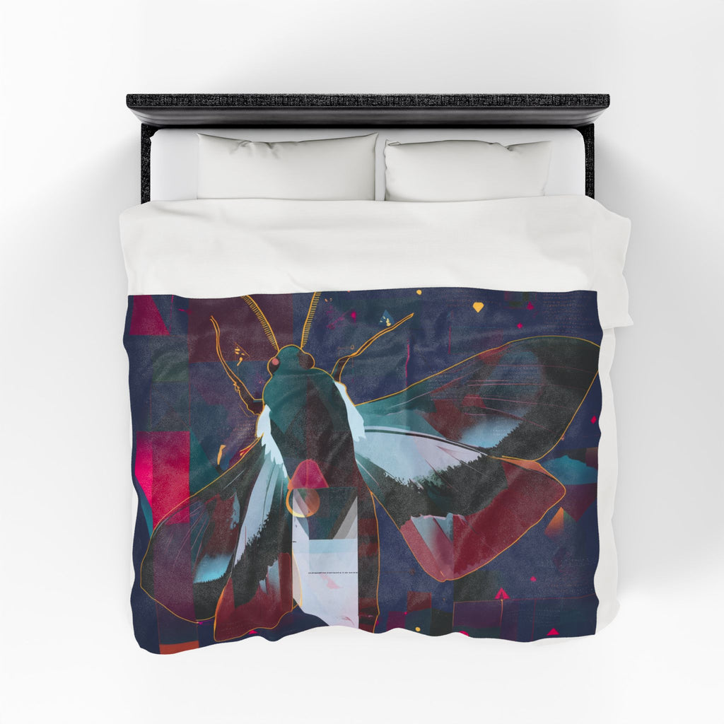 Geometric Flutter: Digital Butterfly Abstraction, Techno-Organic Design   |    Custom Orders Available