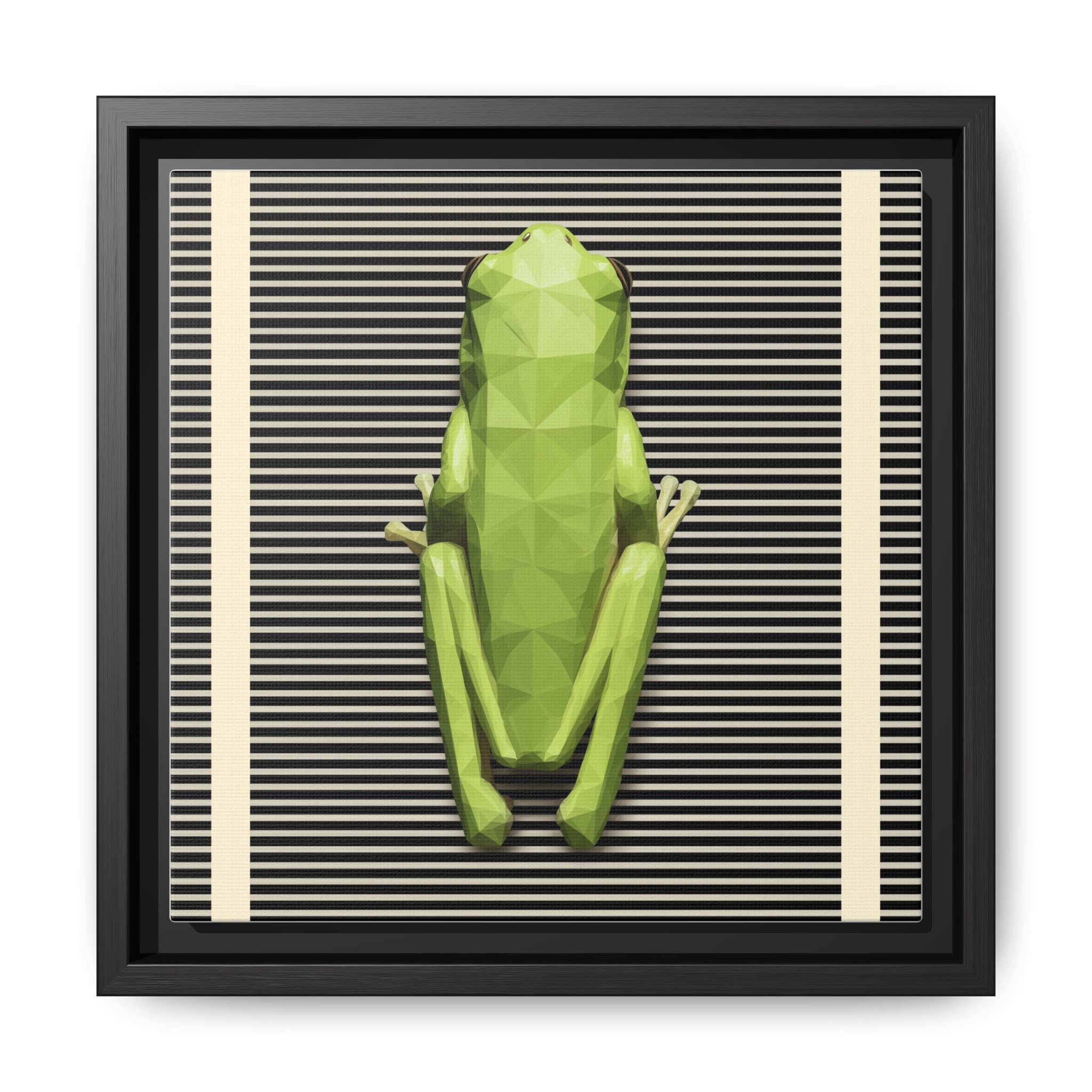 Geometric Amphibian: Low-Poly Frog Design, Digital Art Minimalism   |  Personalized & Custom Orders Available
