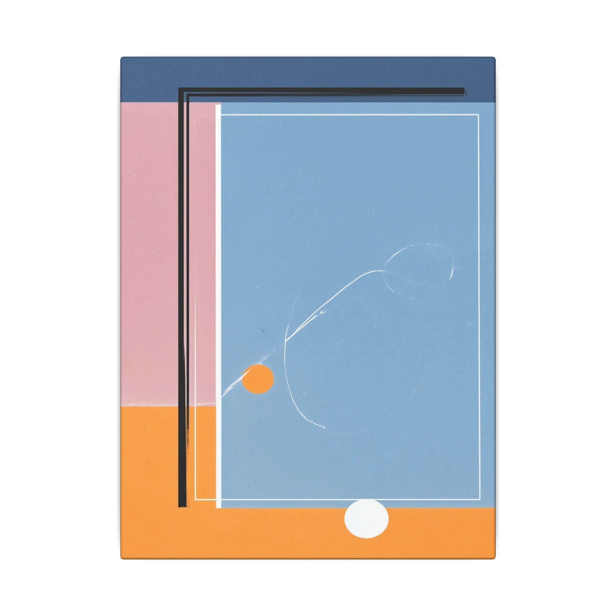 Geometric Harmony: Abstract Minimalist Composition, Modernist Color Fields, Constructivist Design Principles   |   Custom Orders Accepted