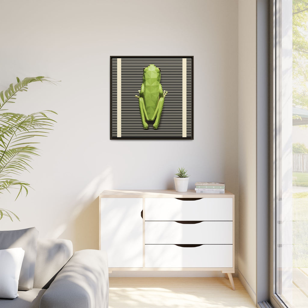 Geometric Amphibian: Low-Poly Frog Design, Digital Art Minimalism   |  Personalized & Custom Orders Available