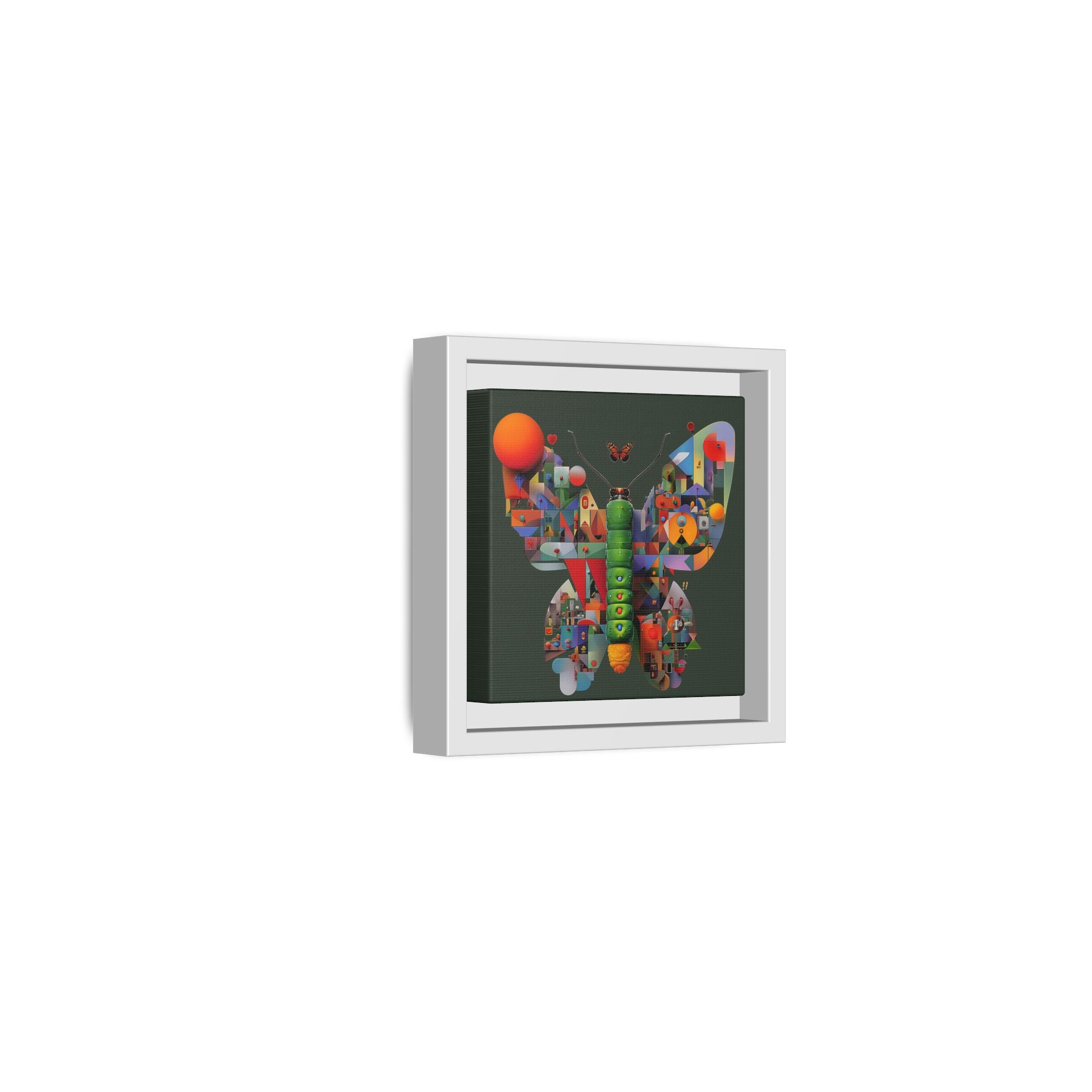 Furnie: Geometric Butterfly Mosaic, Digital Art Landscape   |    Custom Orders Available