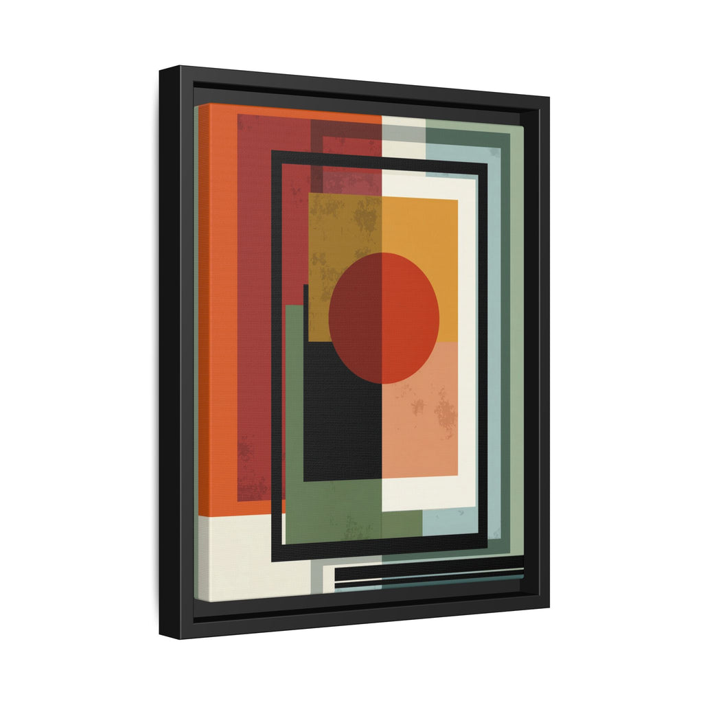 Geometric Harmonies: Mid-Century Modern Composition, Constructivist Inspiration, Abstract Rectangular Interplay   |   Custom Orders Accepted