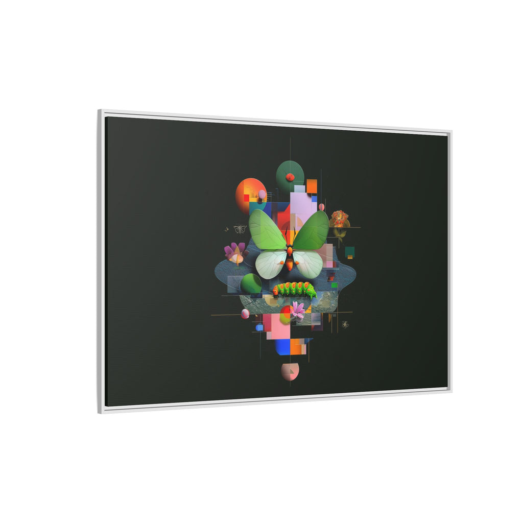 Geometric Metamorphosis: Abstract Nature Composition, Digital Cubist Butterfly Art   |    Custom Orders Available