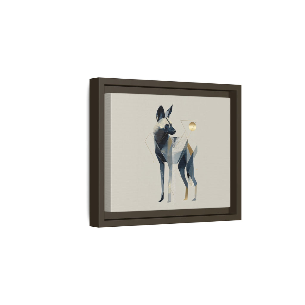 Canine Geometry: Fragmented African Wild Dog Portrait, Modern Graphic Design Study   |  Personalized & Custom Orders Available
