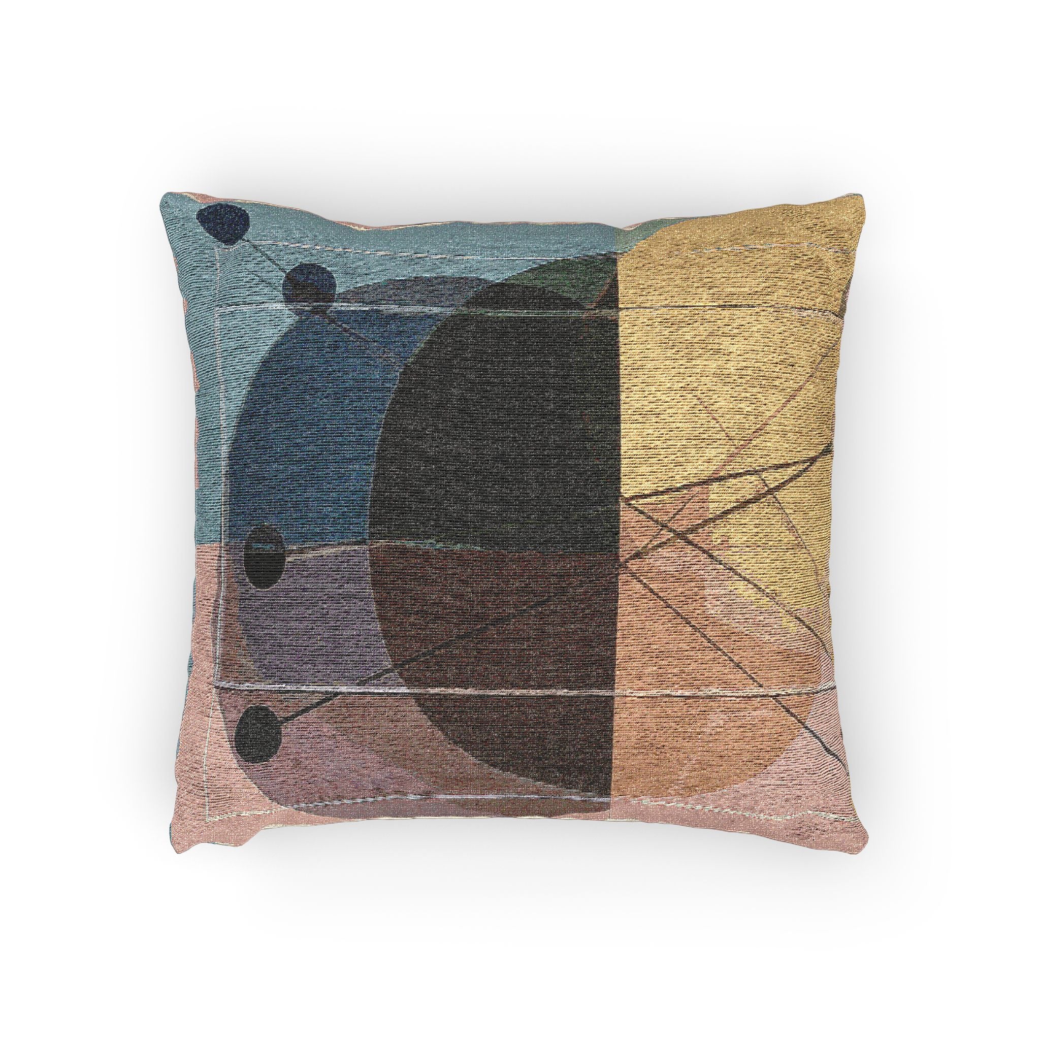 Prismatic Intersections: Geometric Pastel Abstraction, Mid-Century Modern Design   |    Custom Orders Available