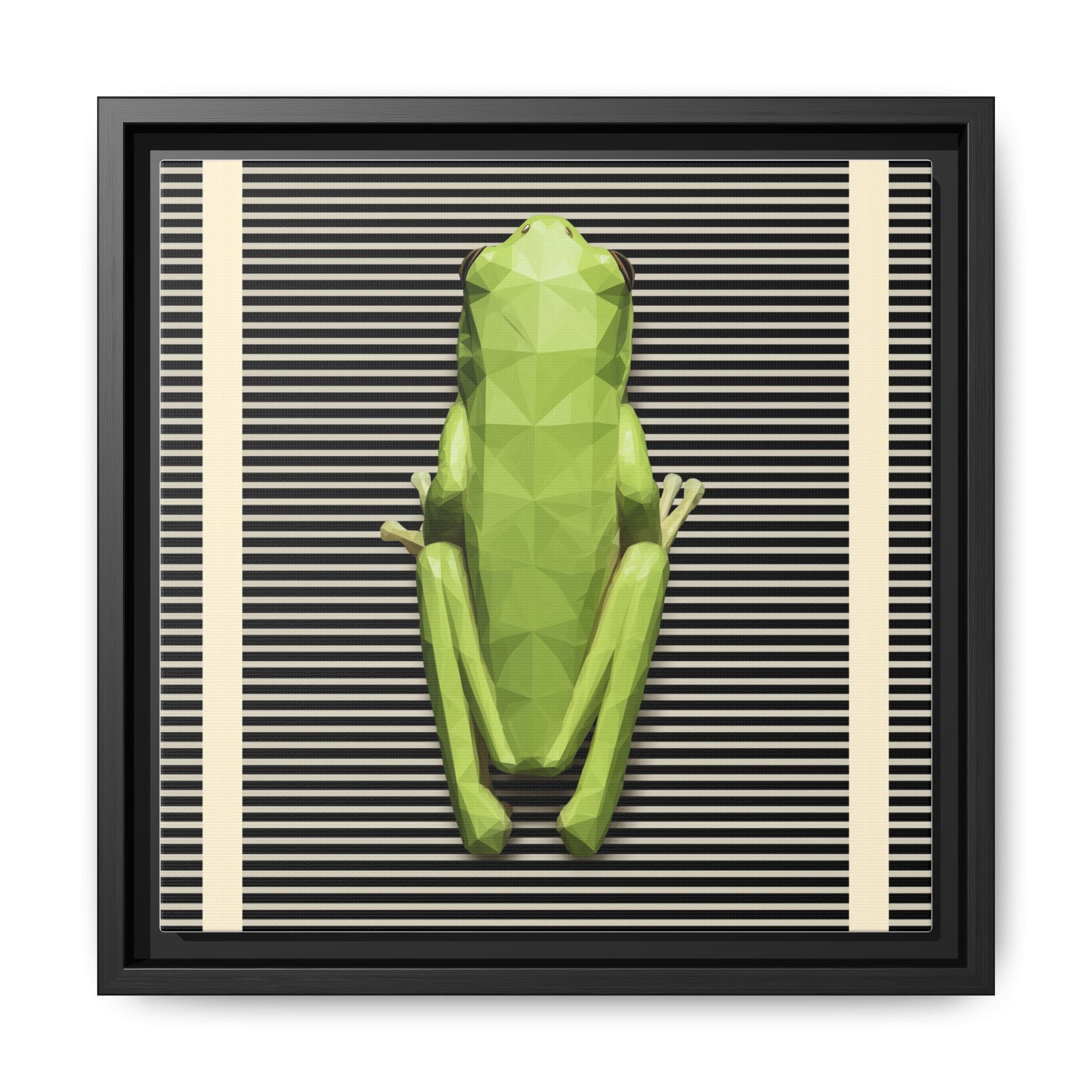 Geometric Amphibian: Low-Poly Frog Design, Digital Art Minimalism   |  Personalized & Custom Orders Available