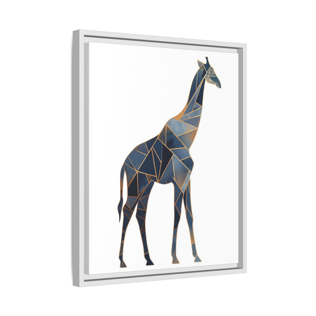 Geometric Giraffe Framed Print : Polygonal Wildlife Art, Modern Mosaic Design   |  Personalized & Custom Orders Available