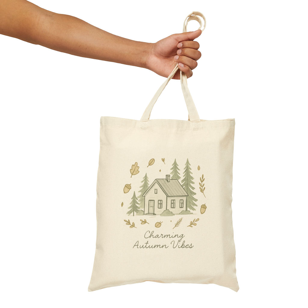 Autumn Cabin Tote Bag