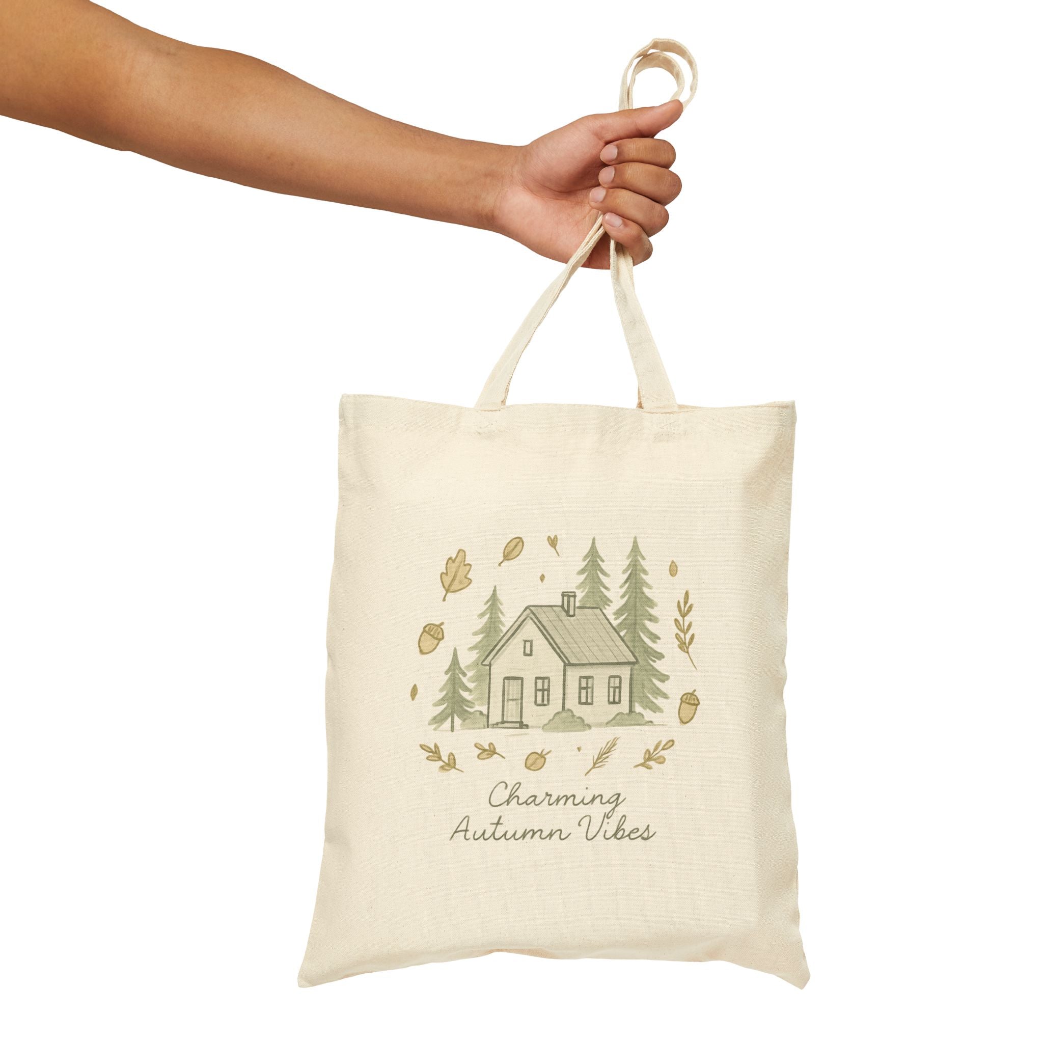 Autumn Cabin Tote Bag