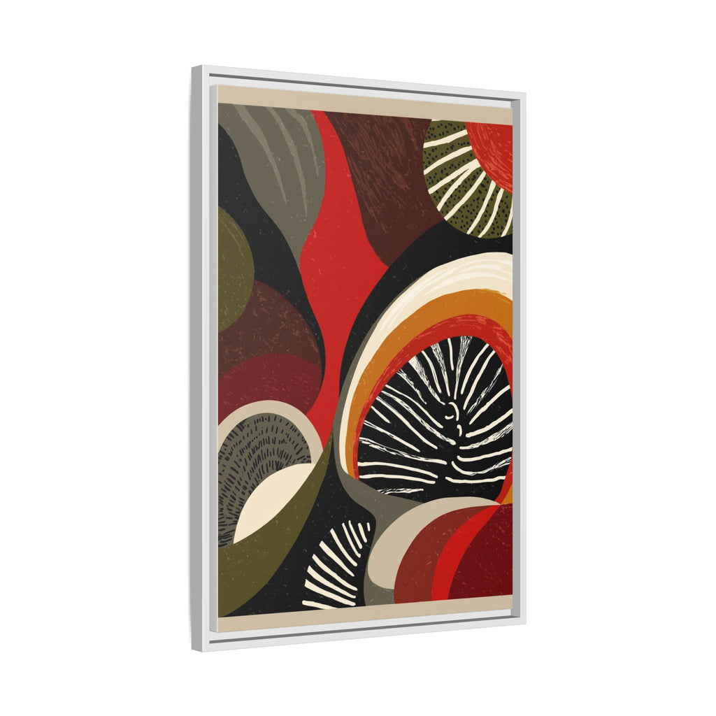 Geometric Rhythm: Abstract Composition, Mid-Century Modern Art, Radial Design Inspiration   |   Custom Orders Accepted