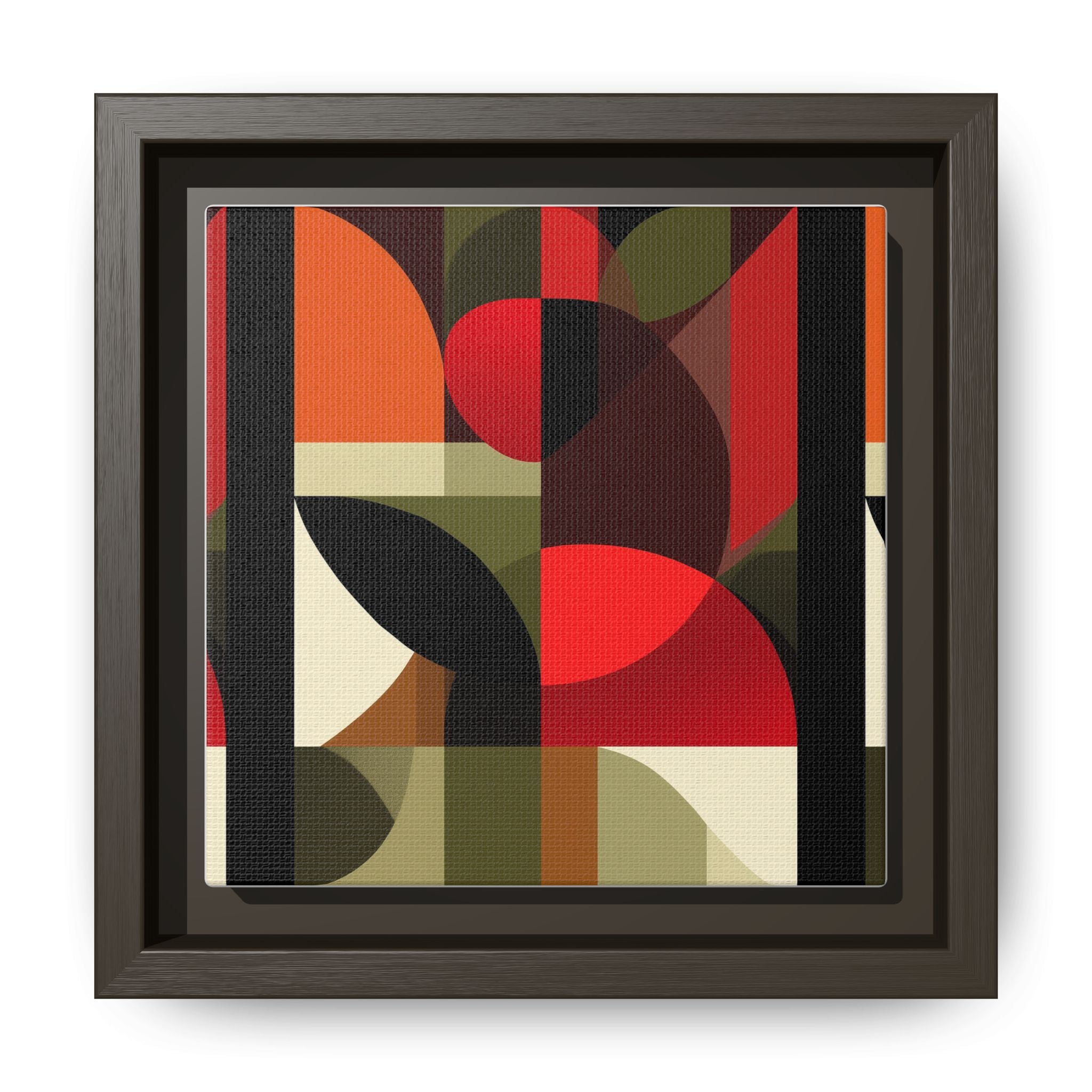 Geometric Fusion: Modern Abstract Composition, Cubist Color Blocks, Architectural Form Harmony   |   Custom Orders Accepted