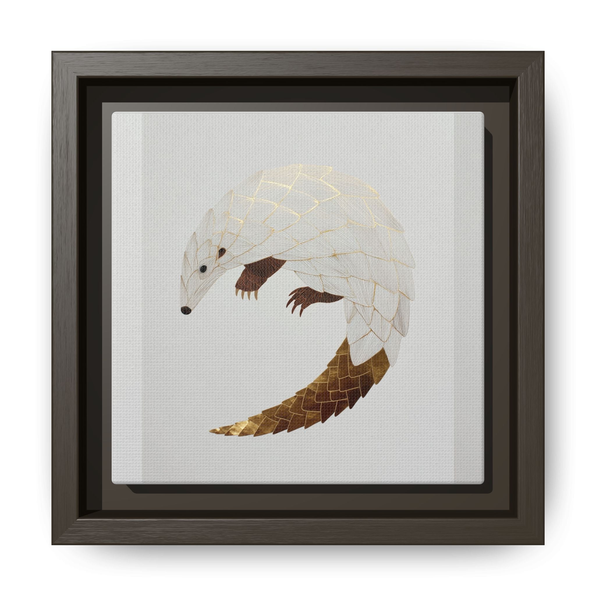 Geometric Hedgehog: Architectural Animal Portrait, Layered Geometric Illustration   |  Personalized & Custom Orders Available