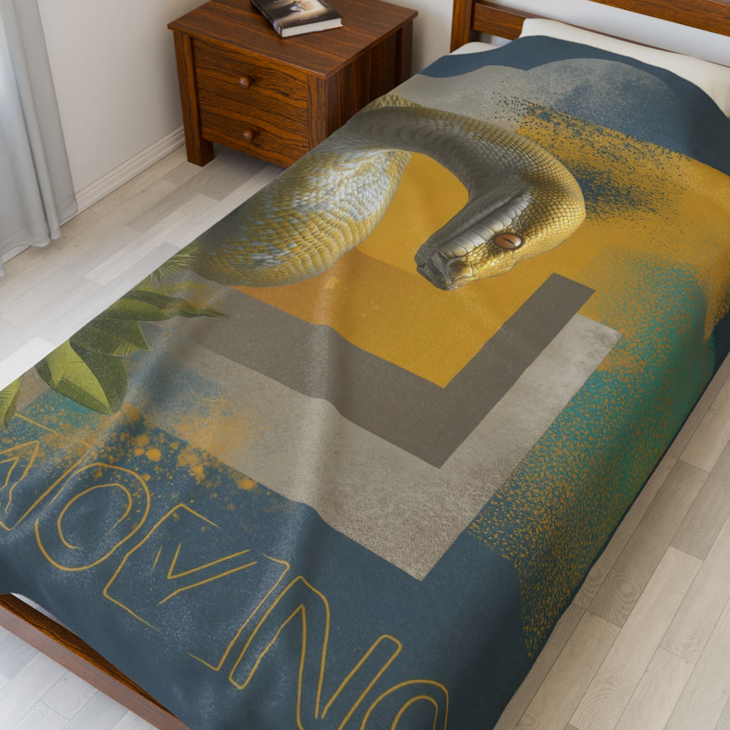 Serpent's Geometry: Digital Wildlife Fusion, Hyper-Realistic Tropical Composition   |    Custom Orders Available