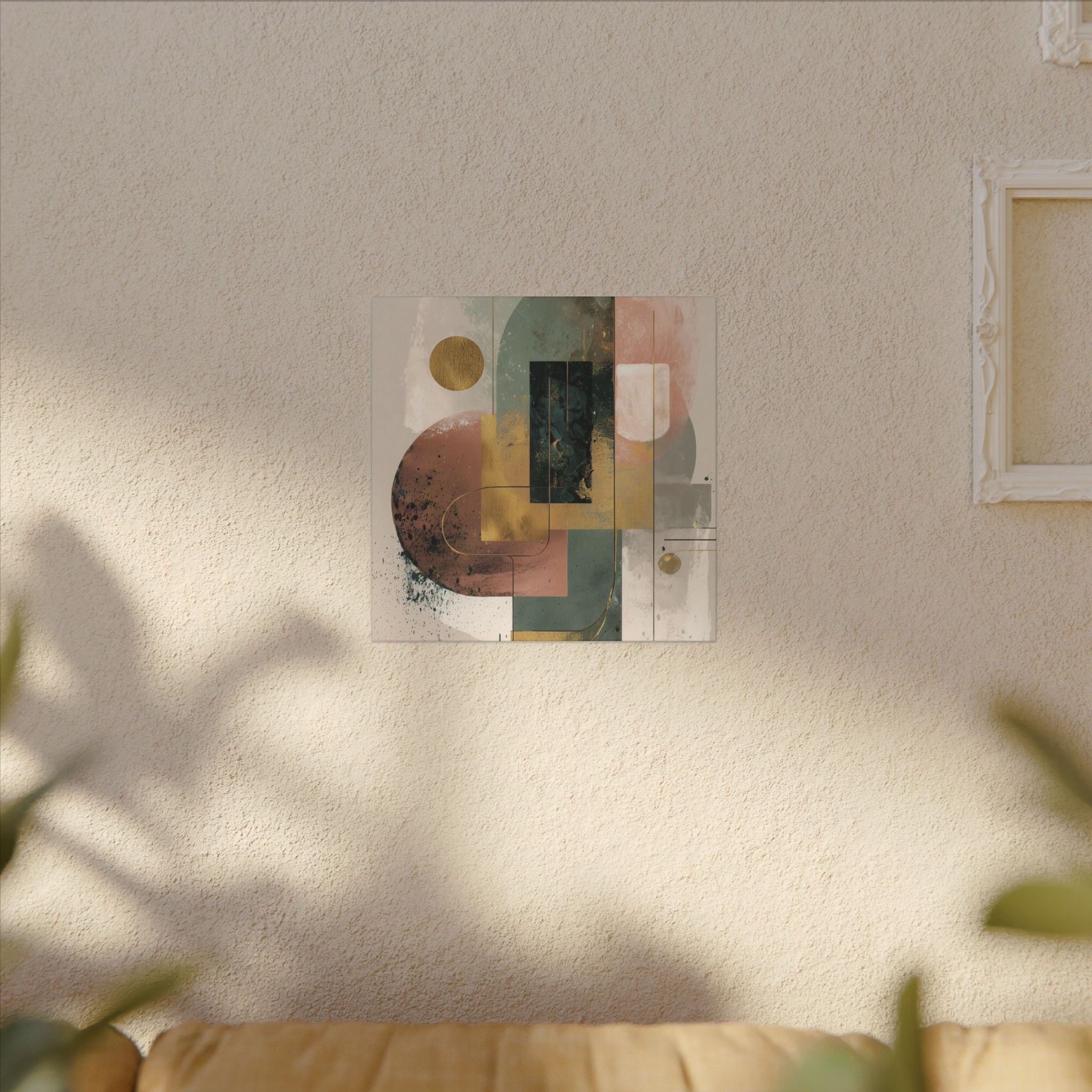 Geometric Harmony: Abstract Composition, Modernist Minimalism, Ethereal Design Layers   |   Custom Orders Accepted