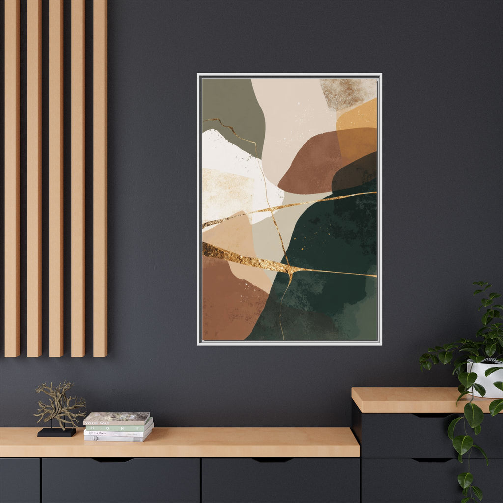 Geological Whispers: Organic Abstractions, Metallic Landscapes, Contemporary Minimalist Design   |   Custom Orders Accepted