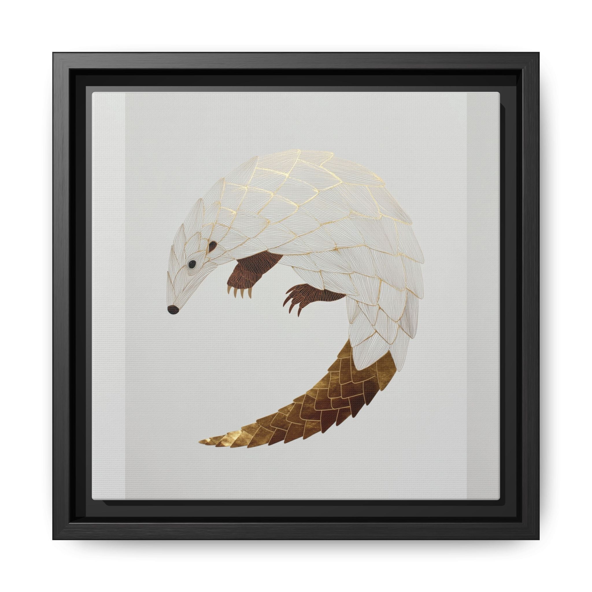 Geometric Hedgehog: Architectural Animal Portrait, Layered Geometric Illustration   |  Personalized & Custom Orders Available