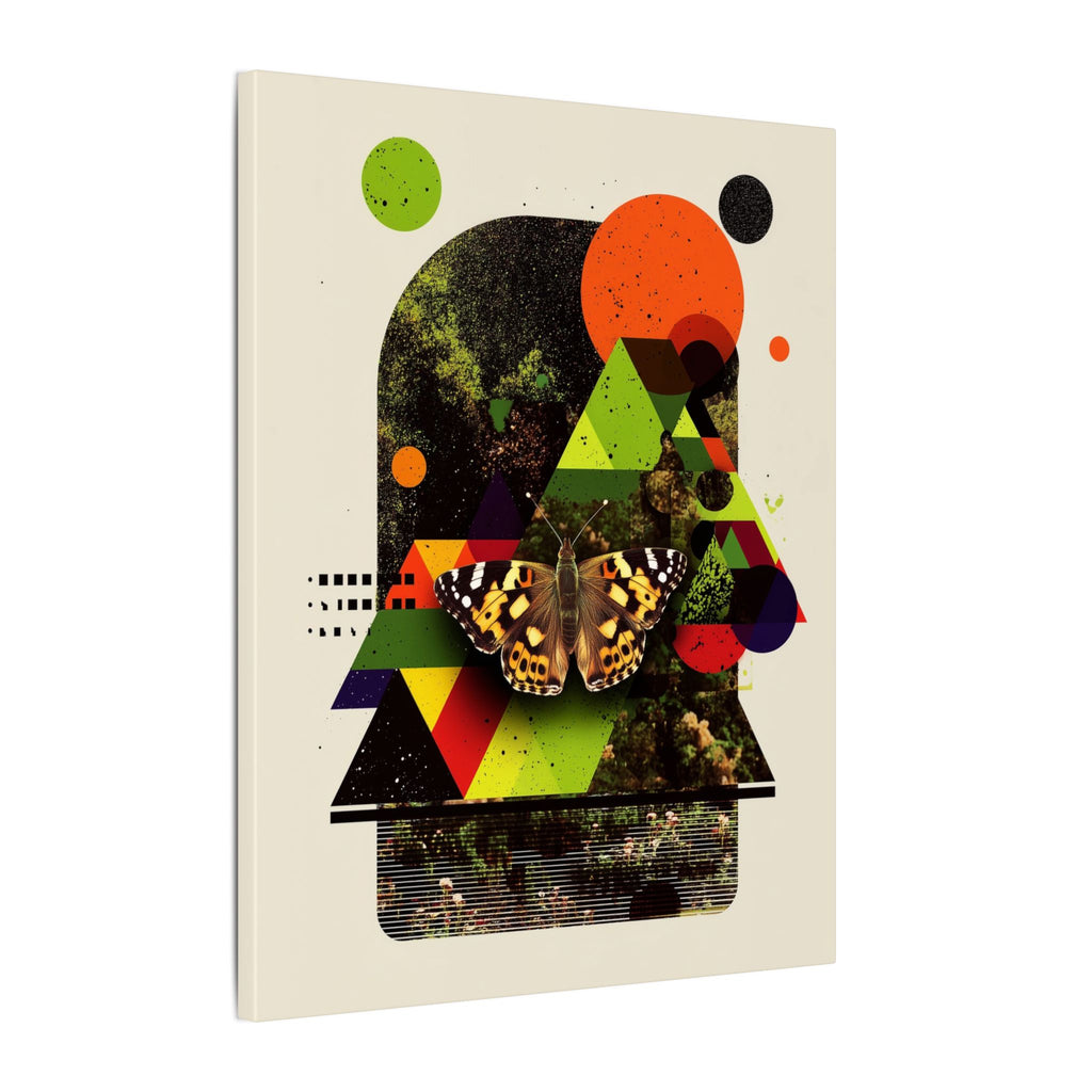 Metamorphic Geometry: Digital Nature Collage, Butterfly Kaleidoscope   |    Custom Orders Available
