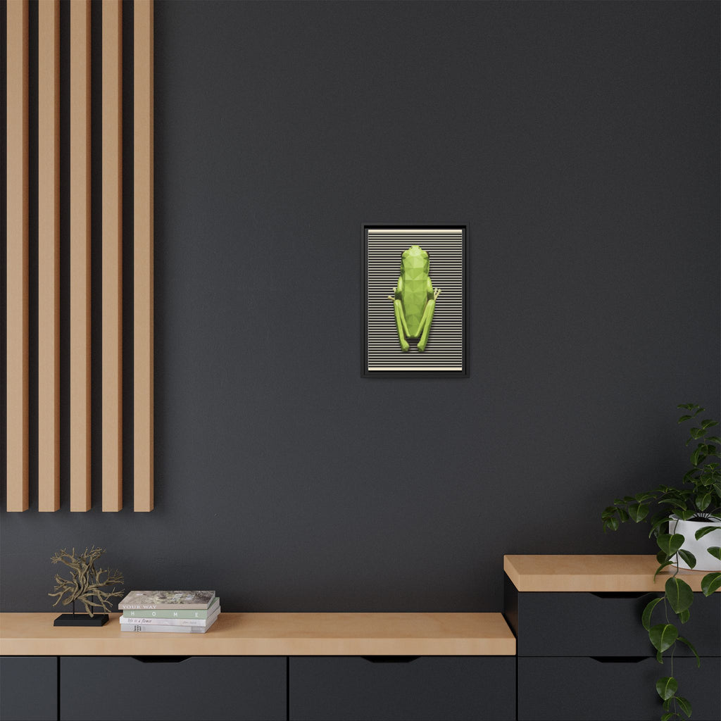 Geometric Amphibian: Low-Poly Frog Design, Digital Art Minimalism   |  Personalized & Custom Orders Available