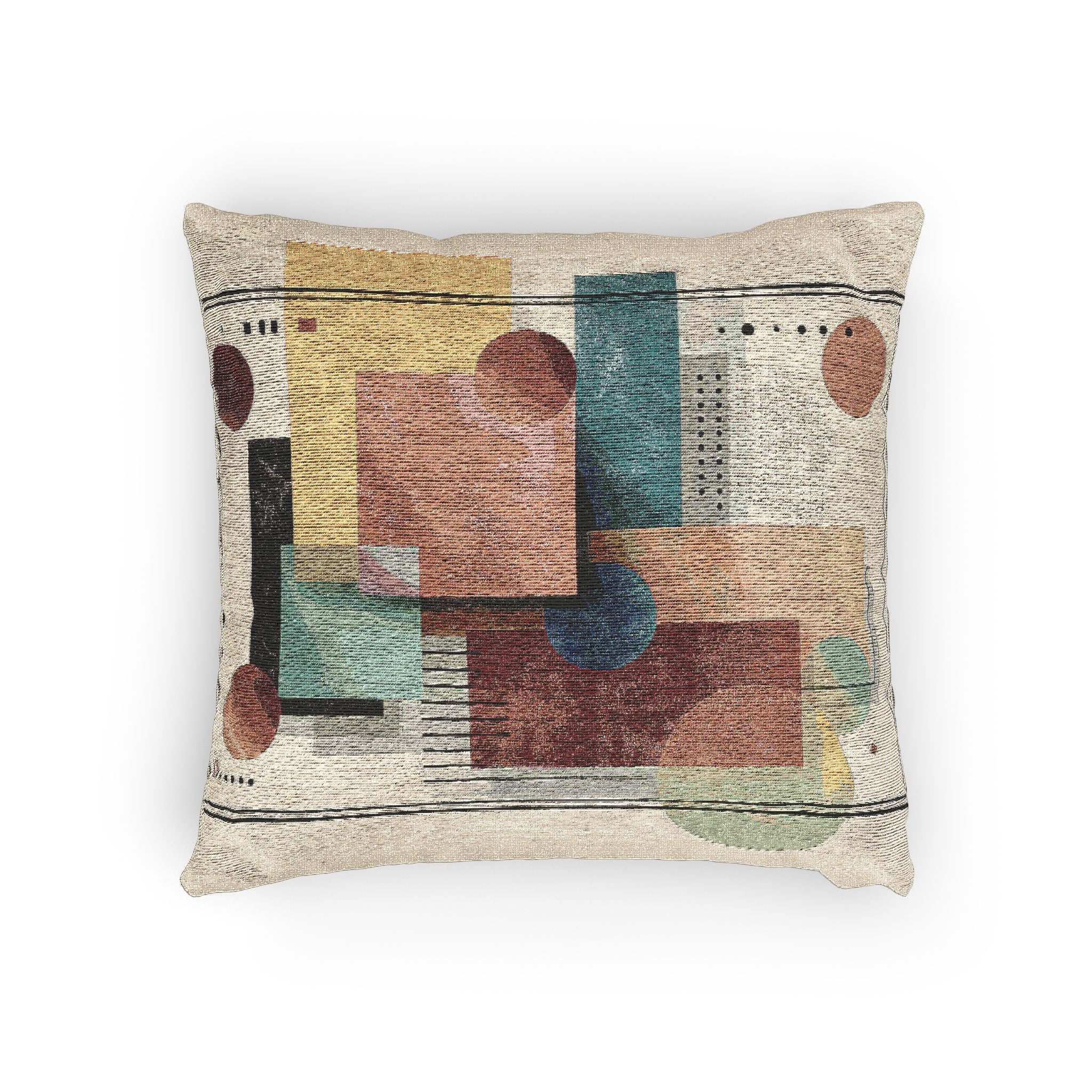 Geometric Harmony: Bauhaus-Inspired Composition, Abstract Modernist Design   |    Custom Orders Available