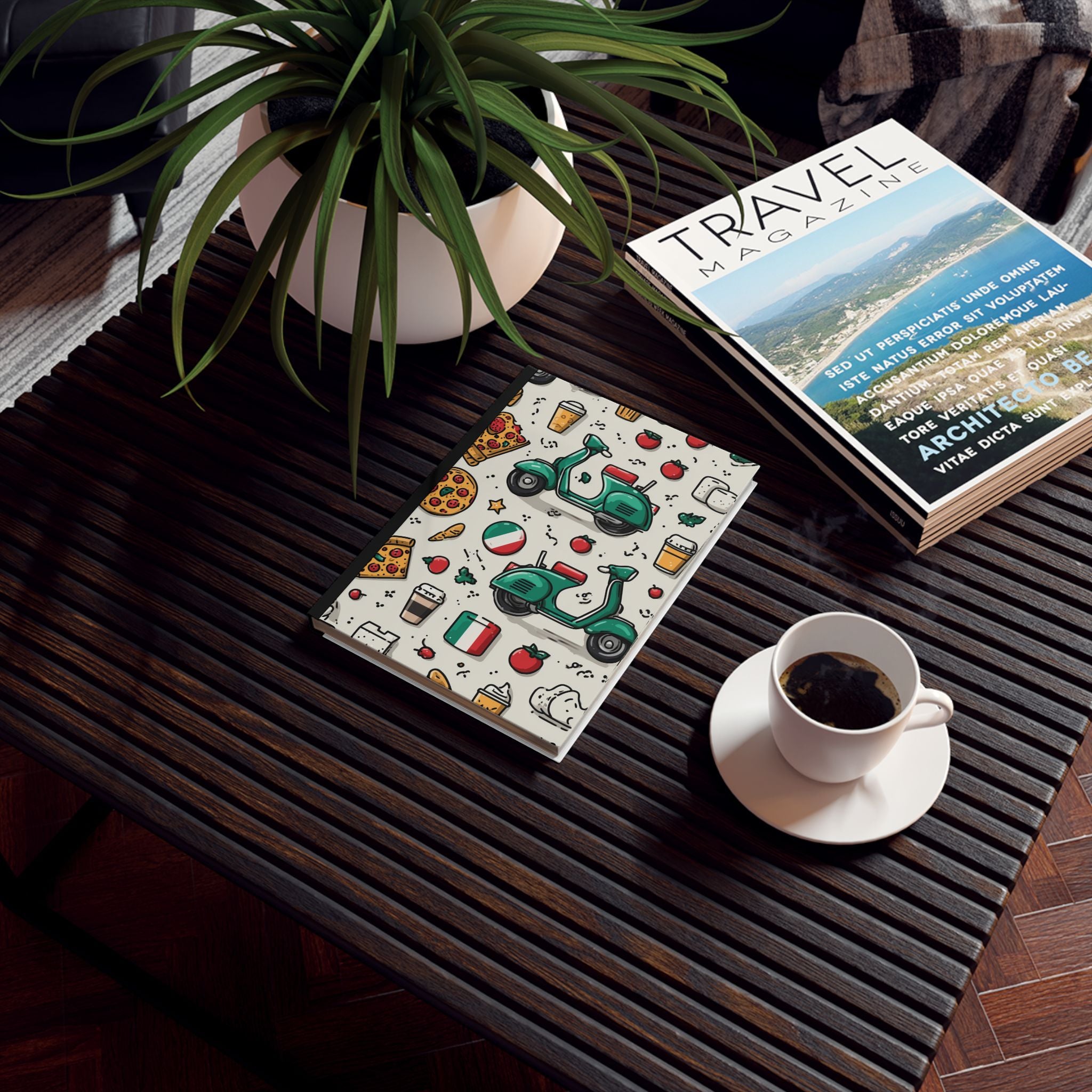 La Dolce Vita: Italian Street Culture, Culinary Delights, Vintage Vespa Charm | Custom Orders Accepted