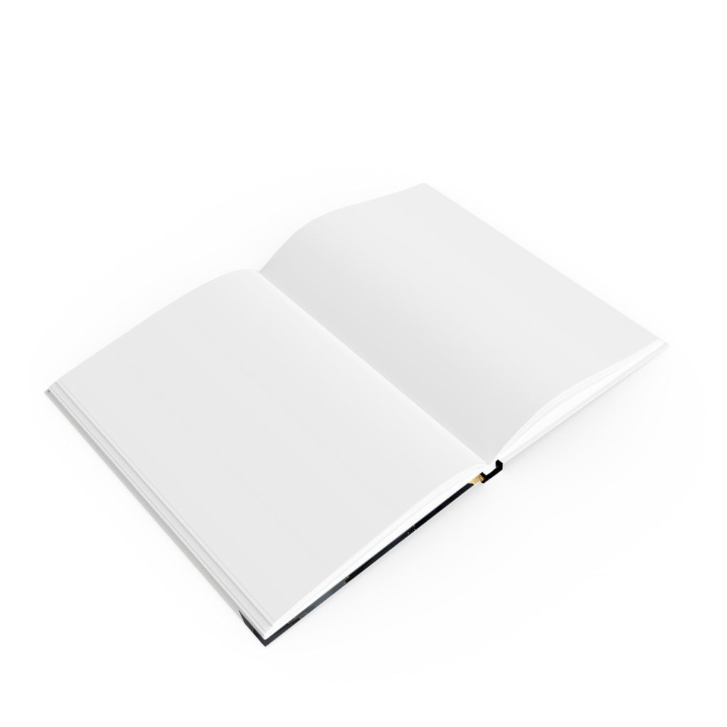 Personalized Journal    |  Crystalline Panda: Geometric Digital Portrait, Abstract Animal Art, Polygonal Fragmentation