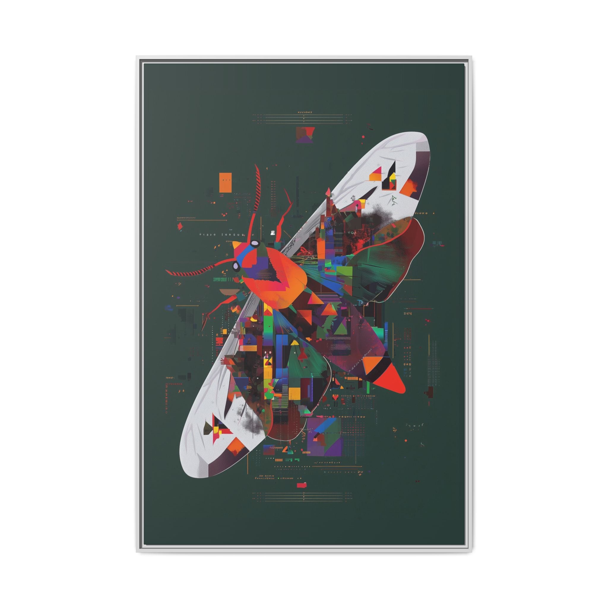 Geometric Metamorphosis: Digital Butterfly Design, Tech-Organic Art Visualization   |    Custom Orders Available