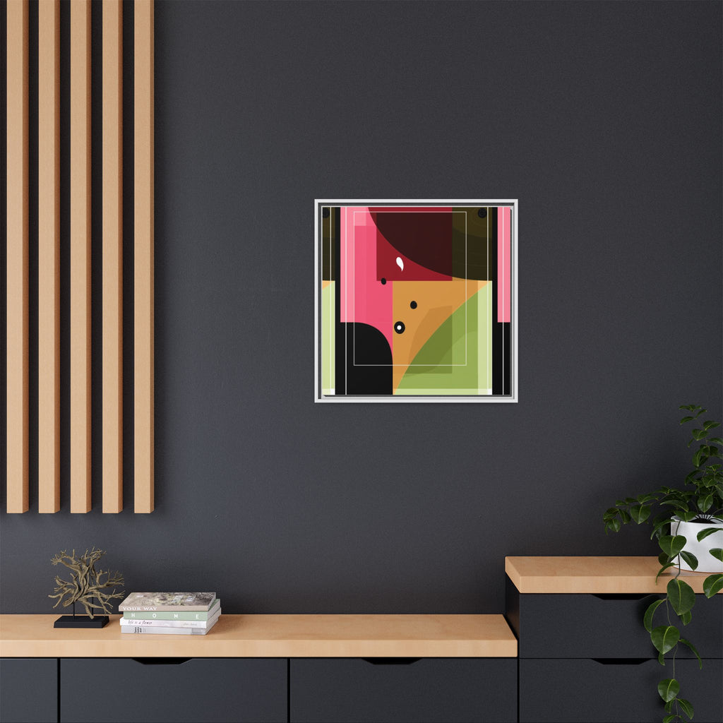 Geometric Convergence: Abstract Modernist Composition, Constructivist Color Blocking, Layered Geometric Design   |   Custom Orders Accepted