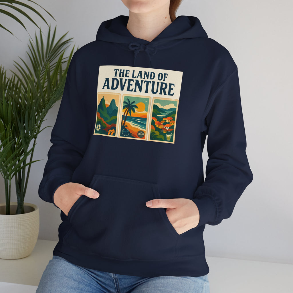 Rio De Janeiro Themed - Unisex Heavy Blend™ Hooded Sweatshirt