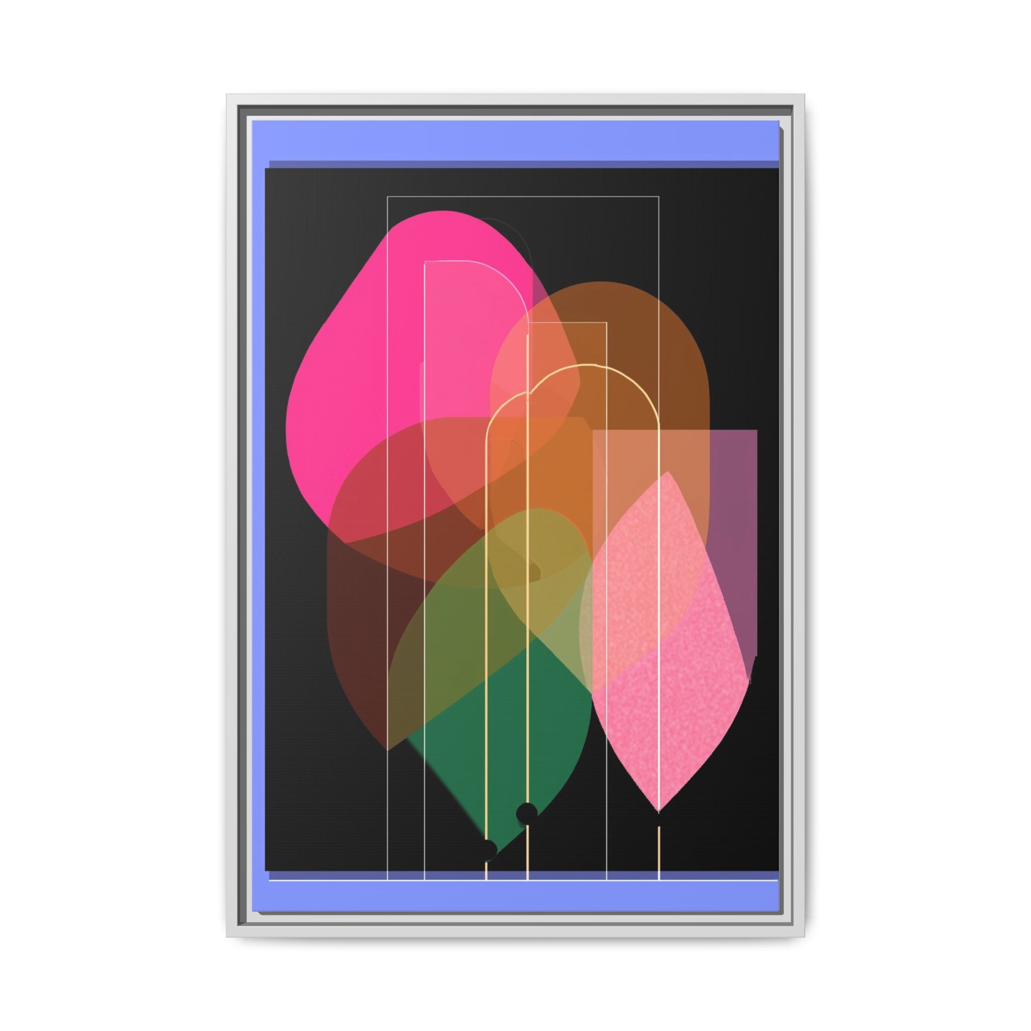 Organic Geometry: Abstract Shape Symphony, Minimalist Color Layers, Contemporary Graphic Design   |   Custom Orders Accepted