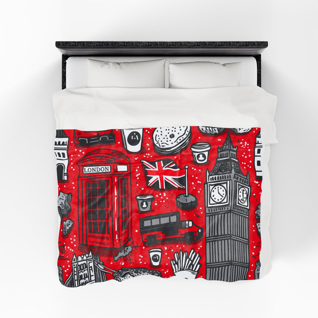 London Pulse: British Icons Collage, Graphic Urban Design   |   Custom Orders Accepted