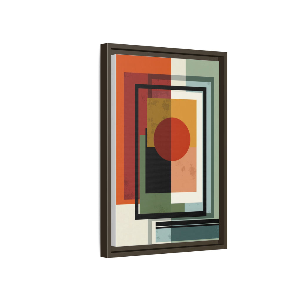 Geometric Harmonies: Mid-Century Modern Composition, Constructivist Inspiration, Abstract Rectangular Interplay   |   Custom Orders Accepted
