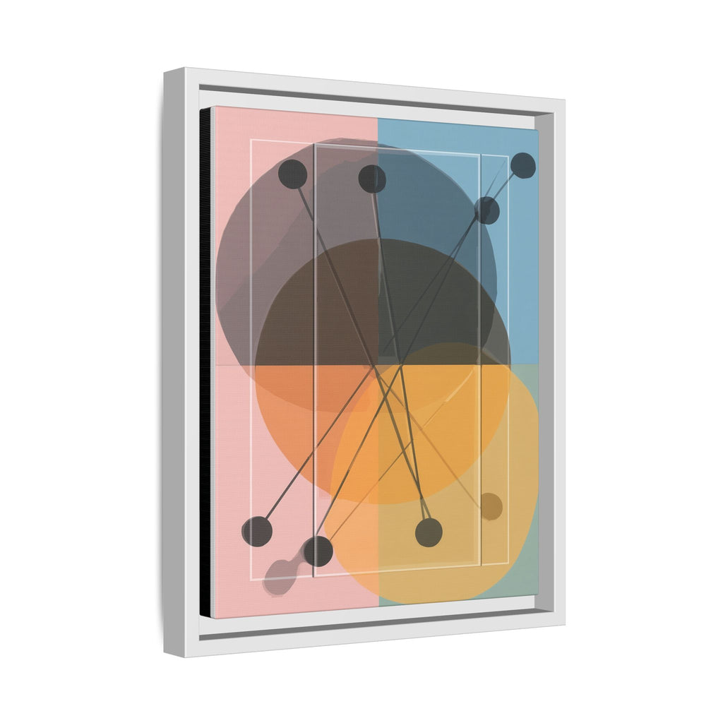 Geometric Intersections: Pastel Quadrants, Mid-Century Minimalism, Network Nodes   |   Custom Orders Accepted