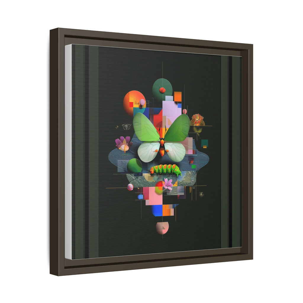 Metamorphosis Geometry Framed Print : Digital Nature Synthesis, Butterfly Abstraction   |  Personalized & Custom Orders Available