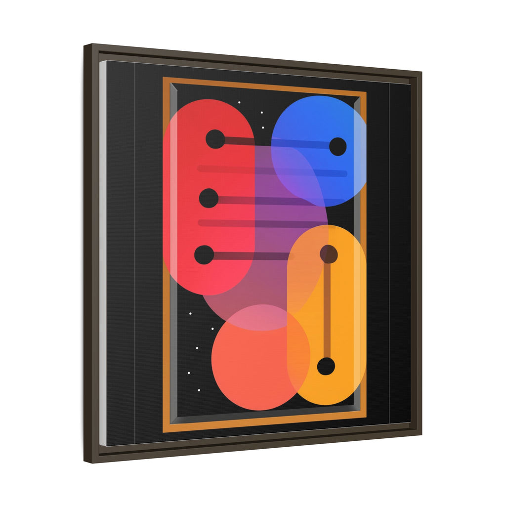 Celestial Geometry: Organic Shapes in Motion, Digital Abstract Composition, Vibrant Color Intersections   |   Custom Orders Accepted