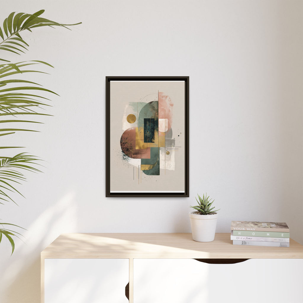 Organic Geometries: Fragmented Forms, Digital Abstract Composition, Layered Minimalist Art   |   Custom Orders Accepted