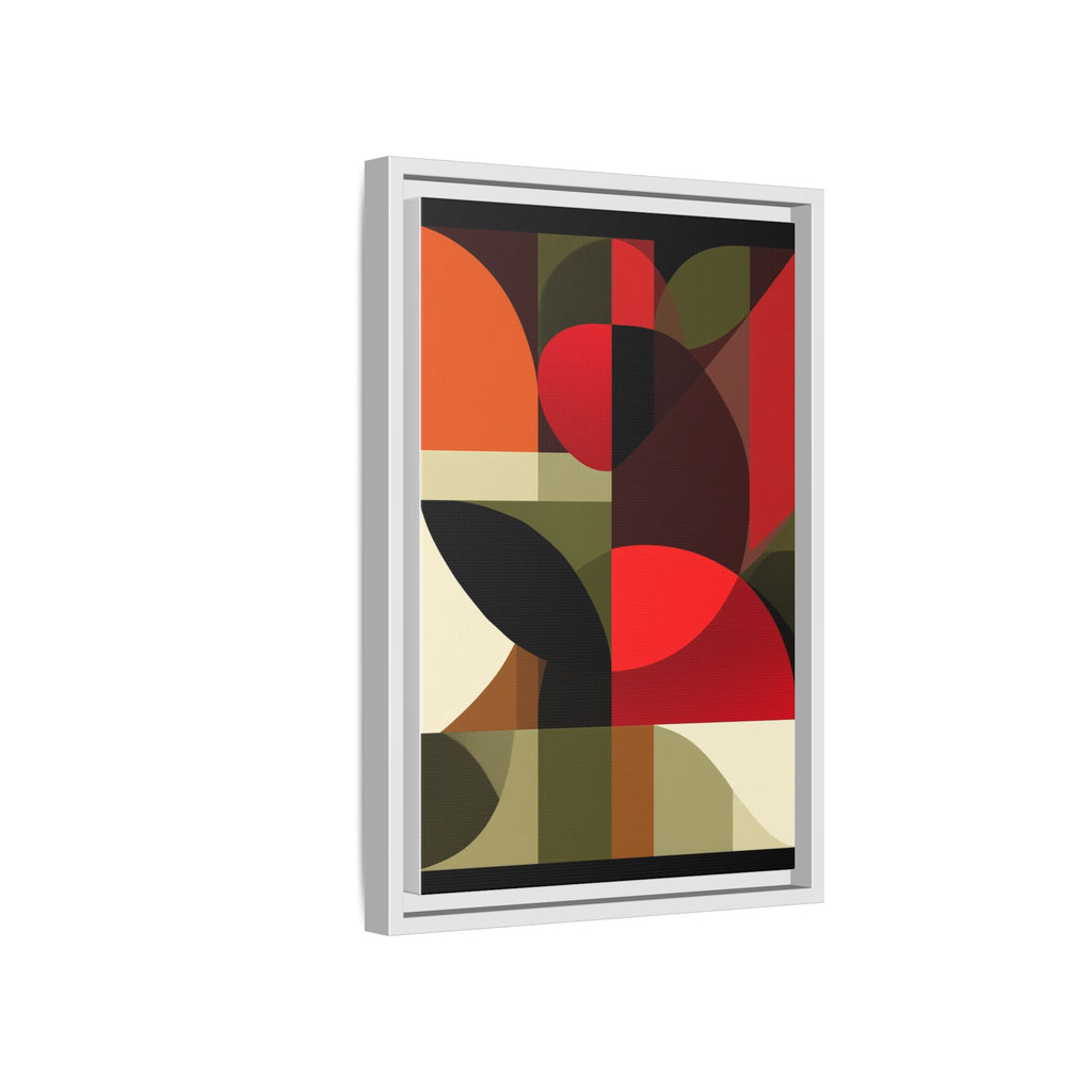 Geometric Fusion: Modern Abstract Composition, Cubist Color Blocks, Architectural Form Harmony   |   Custom Orders Accepted