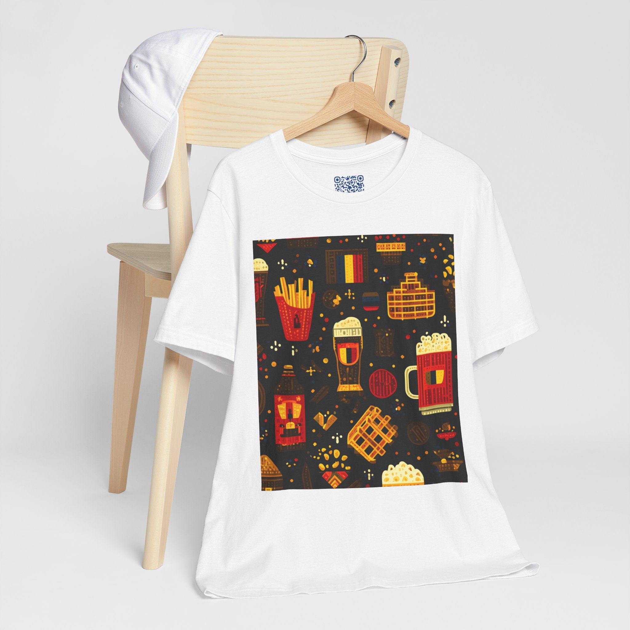 Fun Foodie Unisex Tee - Perfect for Food Lovers, Casual Outings, Festivals, Birthdays, and Everyday Wear, Snack-Themed T-Shirt, Gifts