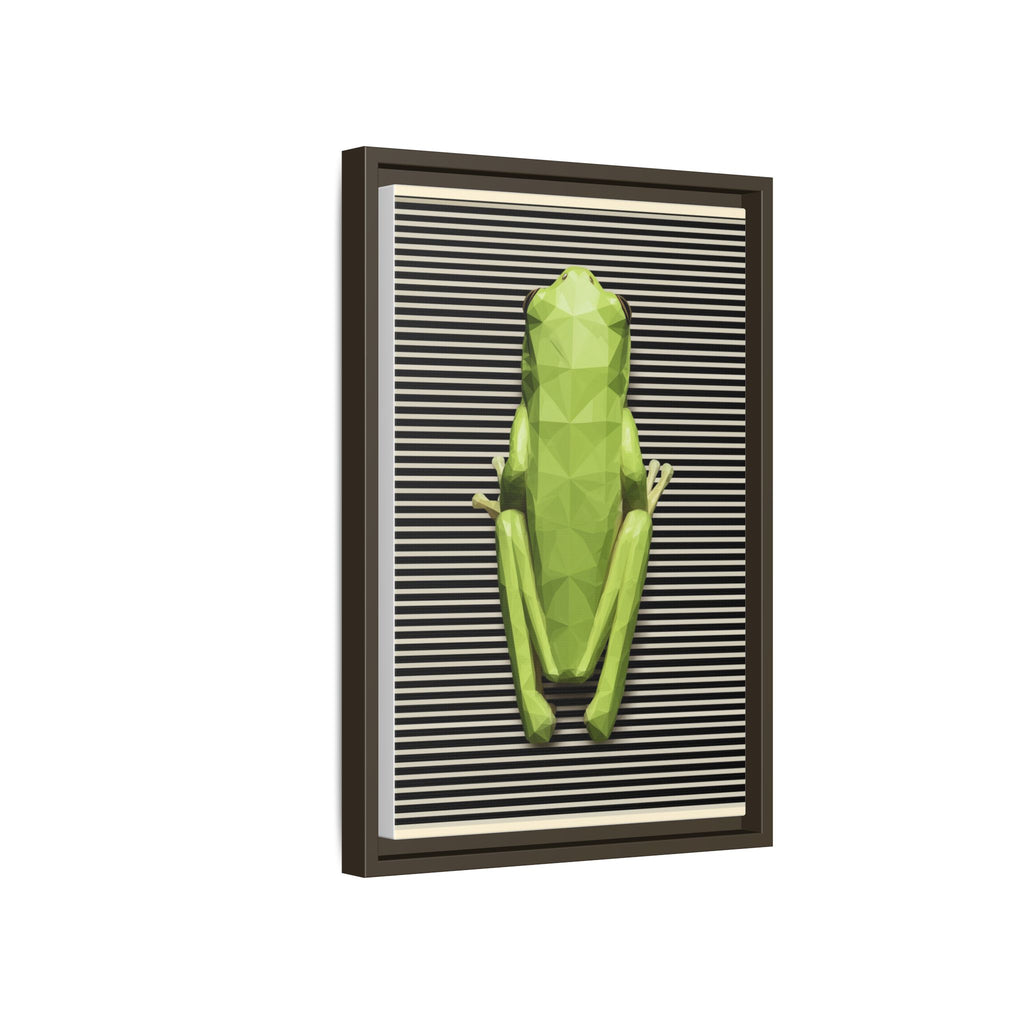 Geometric Amphibian: Low-Poly Frog Design, Digital Art Minimalism   |  Personalized & Custom Orders Available