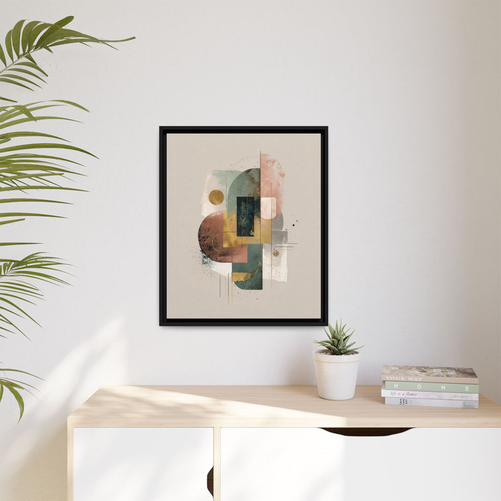 Organic Geometries: Fragmented Forms, Digital Abstract Composition, Layered Minimalist Art   |   Custom Orders Accepted