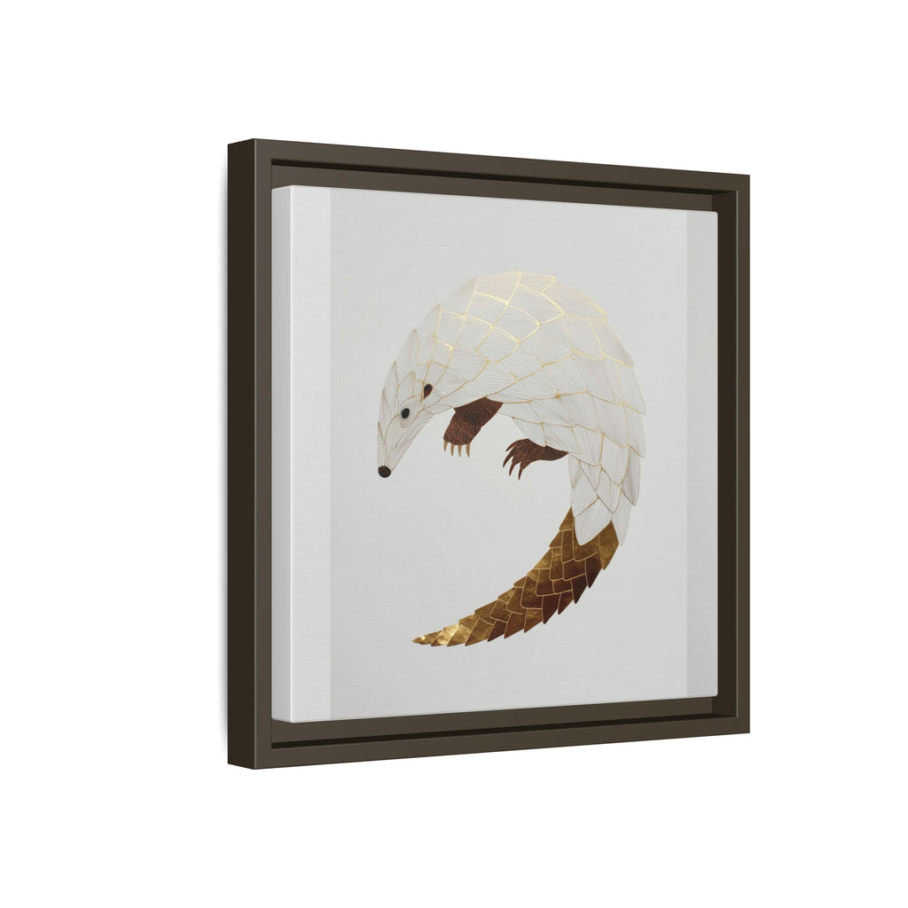 Geometric Hedgehog: Minimalist Wildlife Illustration, Layered Metallic Geometric Art   |    Custom Orders Available