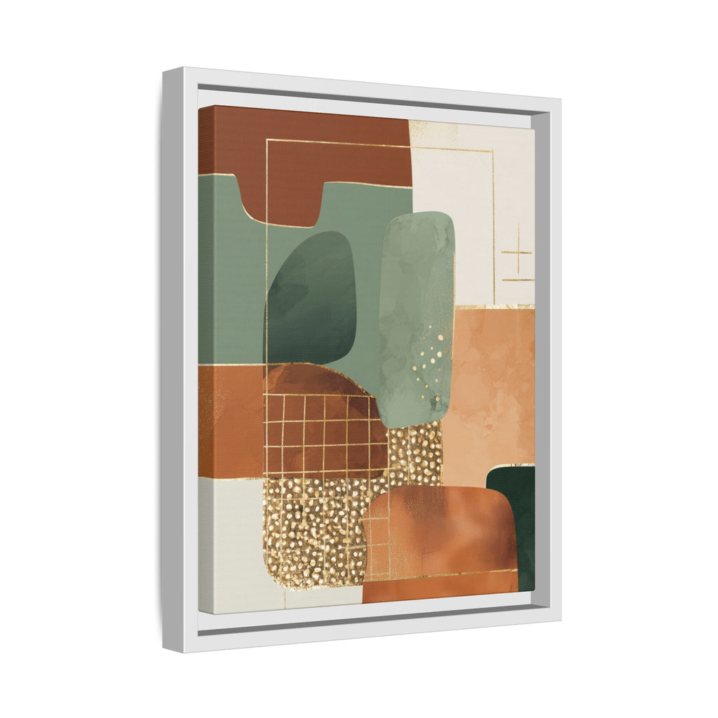 Geometric Harmony: Abstract Minimalist Art, Mid-Century Modern Design, Organic Shapes Composition   |   Custom Orders Accepted