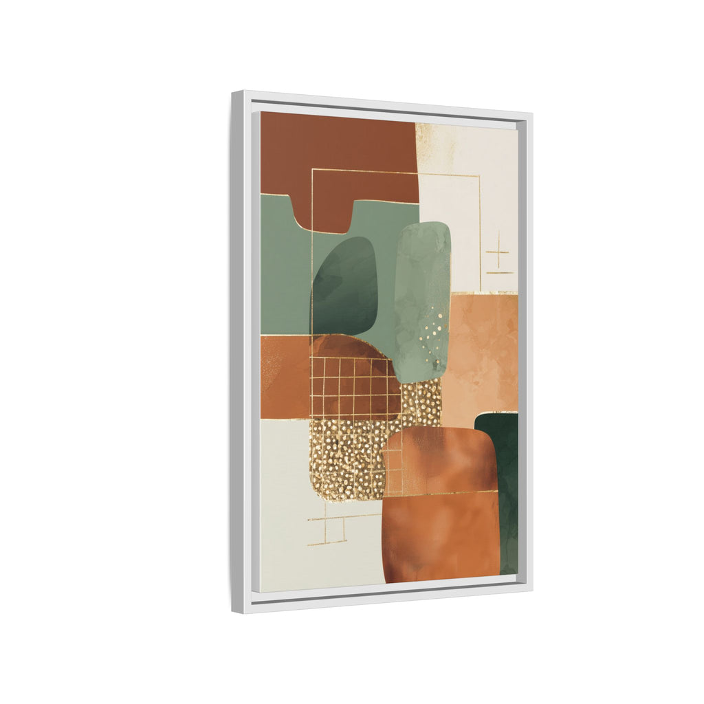 Geometric Harmony: Abstract Minimalist Art, Mid-Century Modern Design, Organic Shapes Composition   |   Custom Orders Accepted