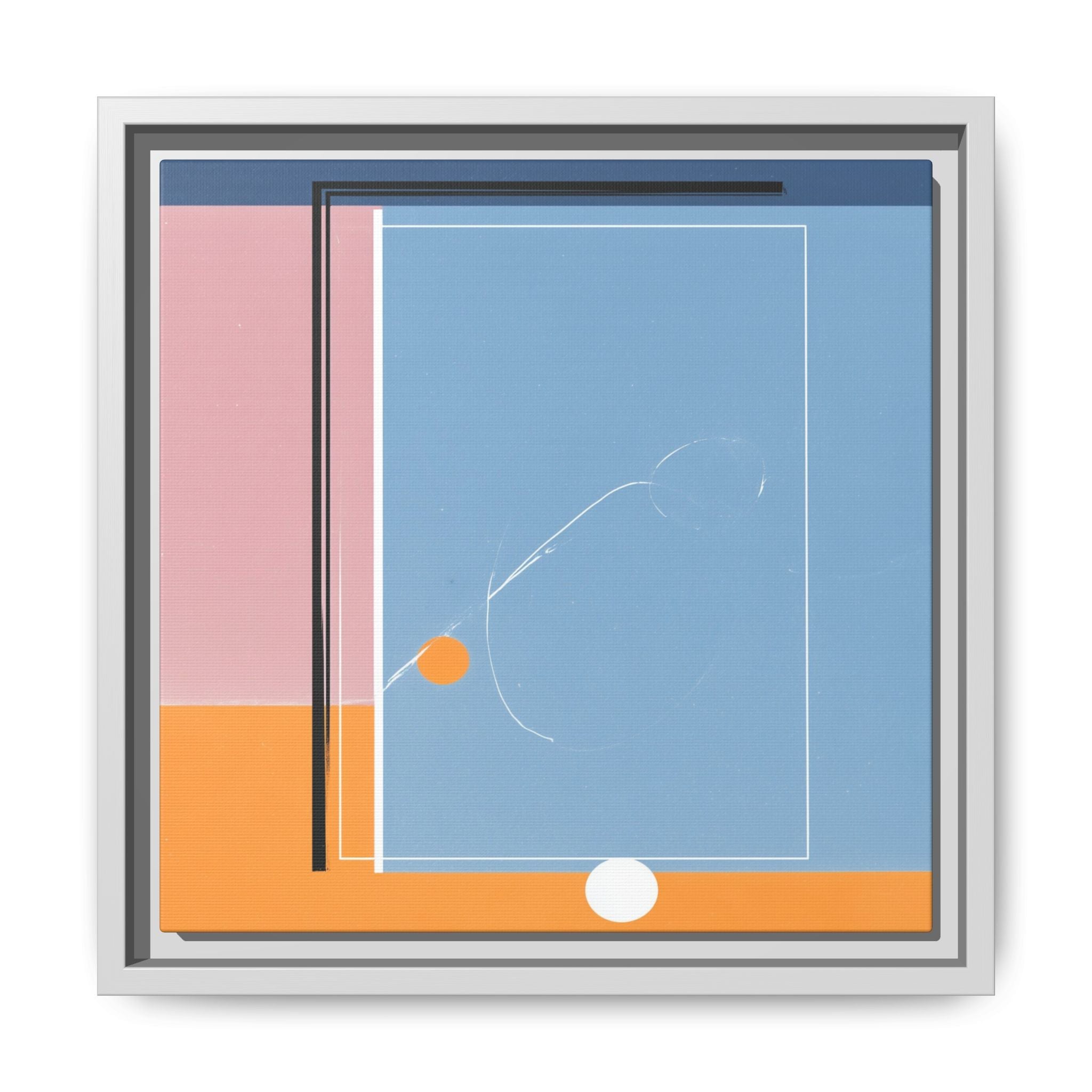 Geometric Layered Abstraction: Modernist Color Planes, Constructivist Design, Minimalist Composition   |   Custom Orders Accepted