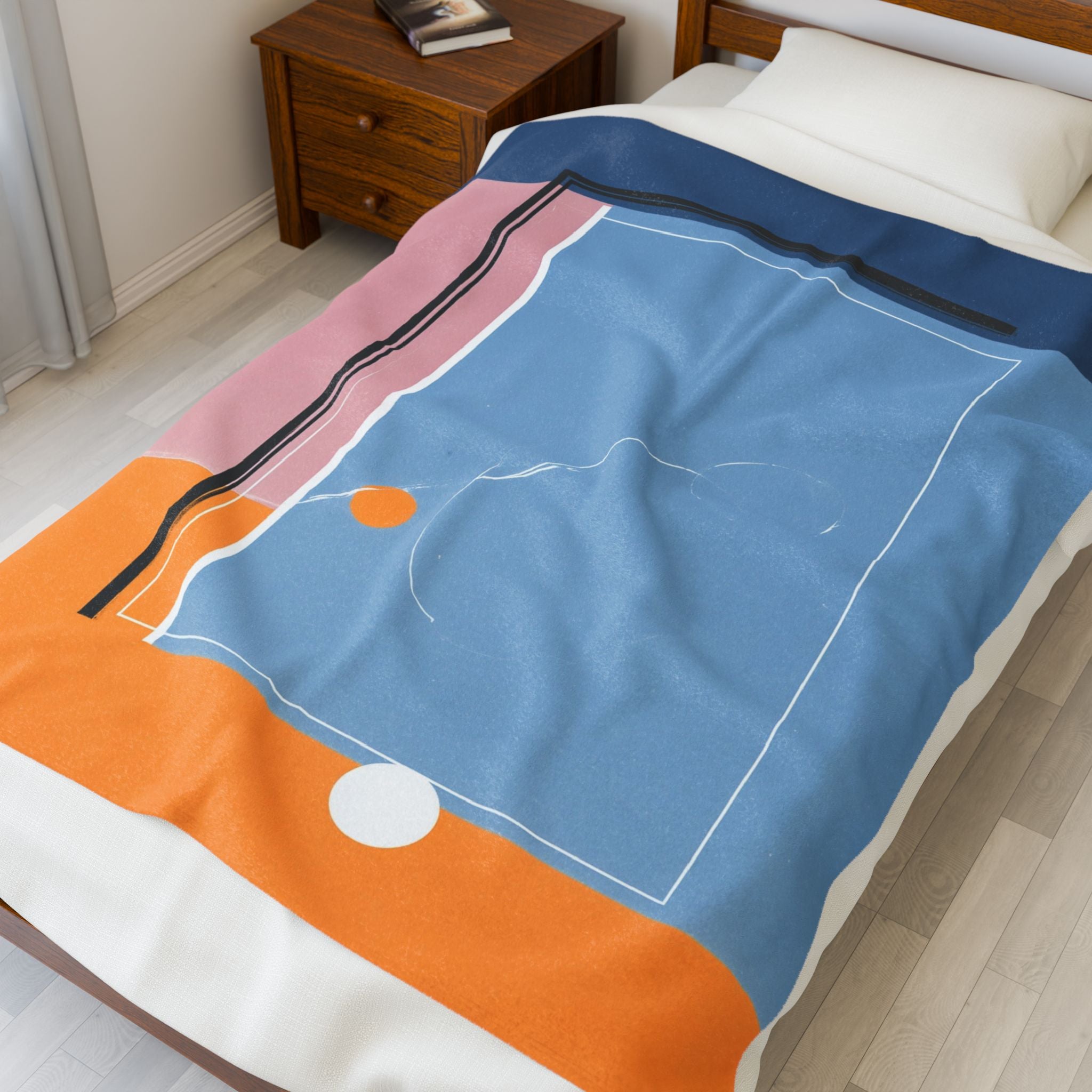 Geometric Harmony: Abstract Color Blocks, Minimalist Constructivist Design   |    Custom Orders Available