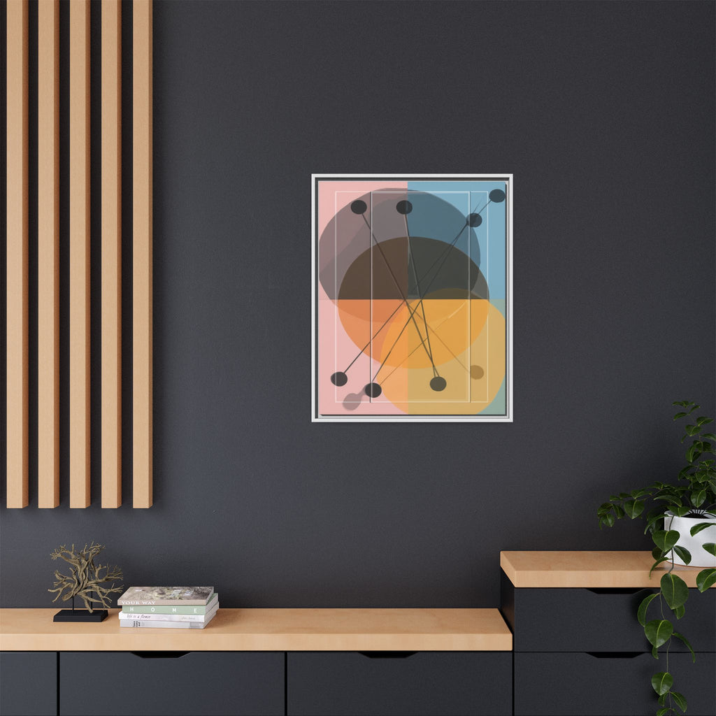 Geometric Intersections: Pastel Quadrants, Mid-Century Minimalism, Network Nodes   |   Custom Orders Accepted