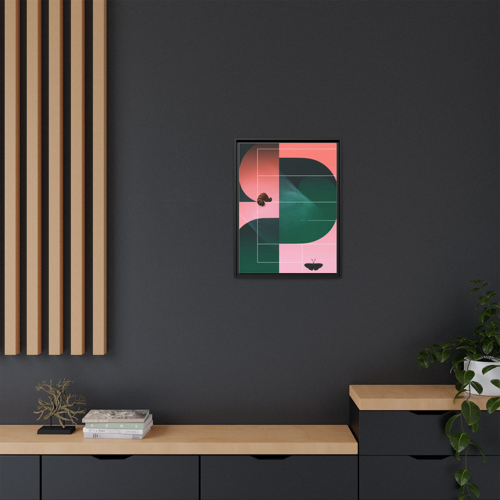 Metamorphosis in Geometric Harmony: Nature's Transformation, Abstract Design Exploration   |    Custom Orders Available