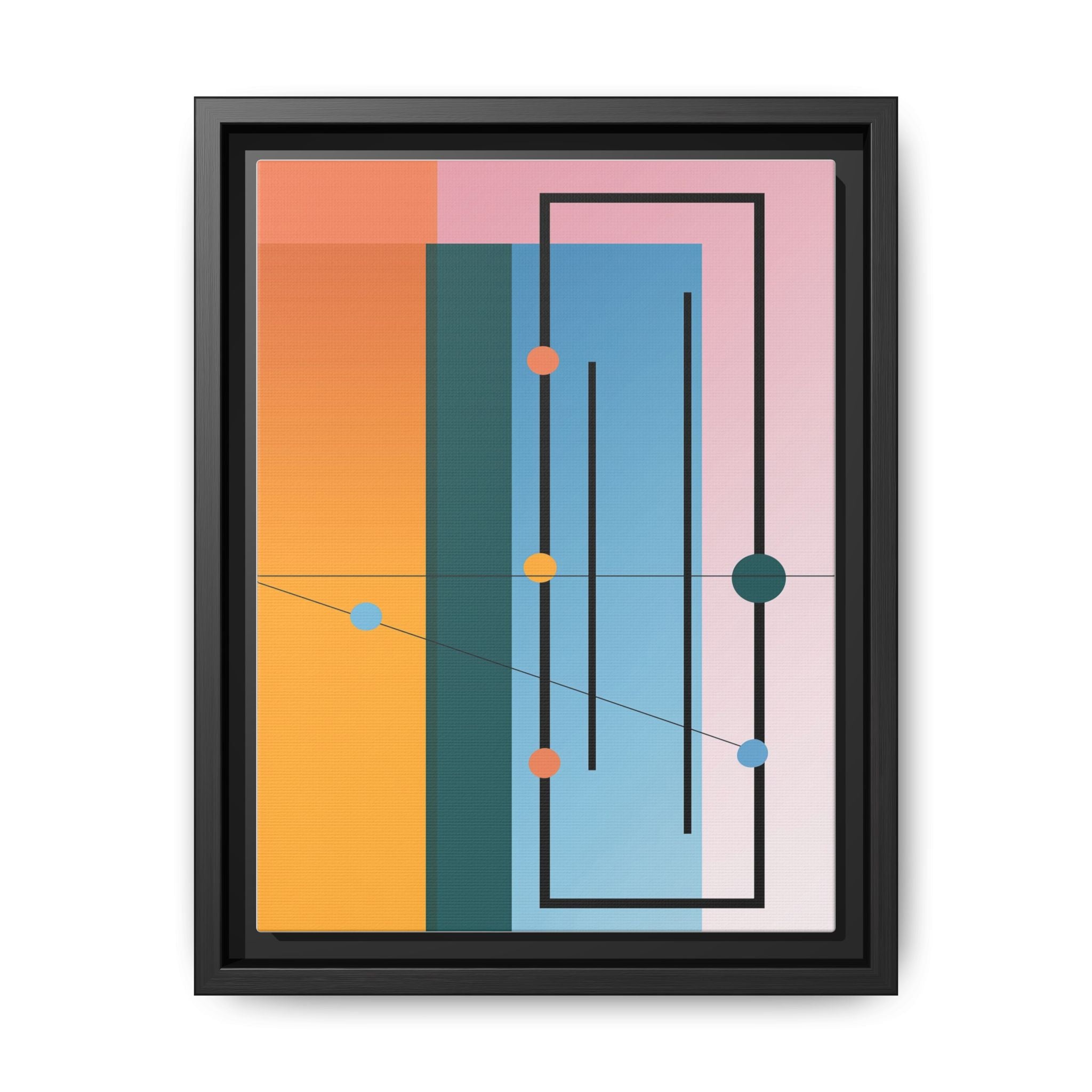 Geometric Harmony: Constructivist Color Planes, Modernist Composition, Abstract Spatial Rhythm   |   Custom Orders Accepted