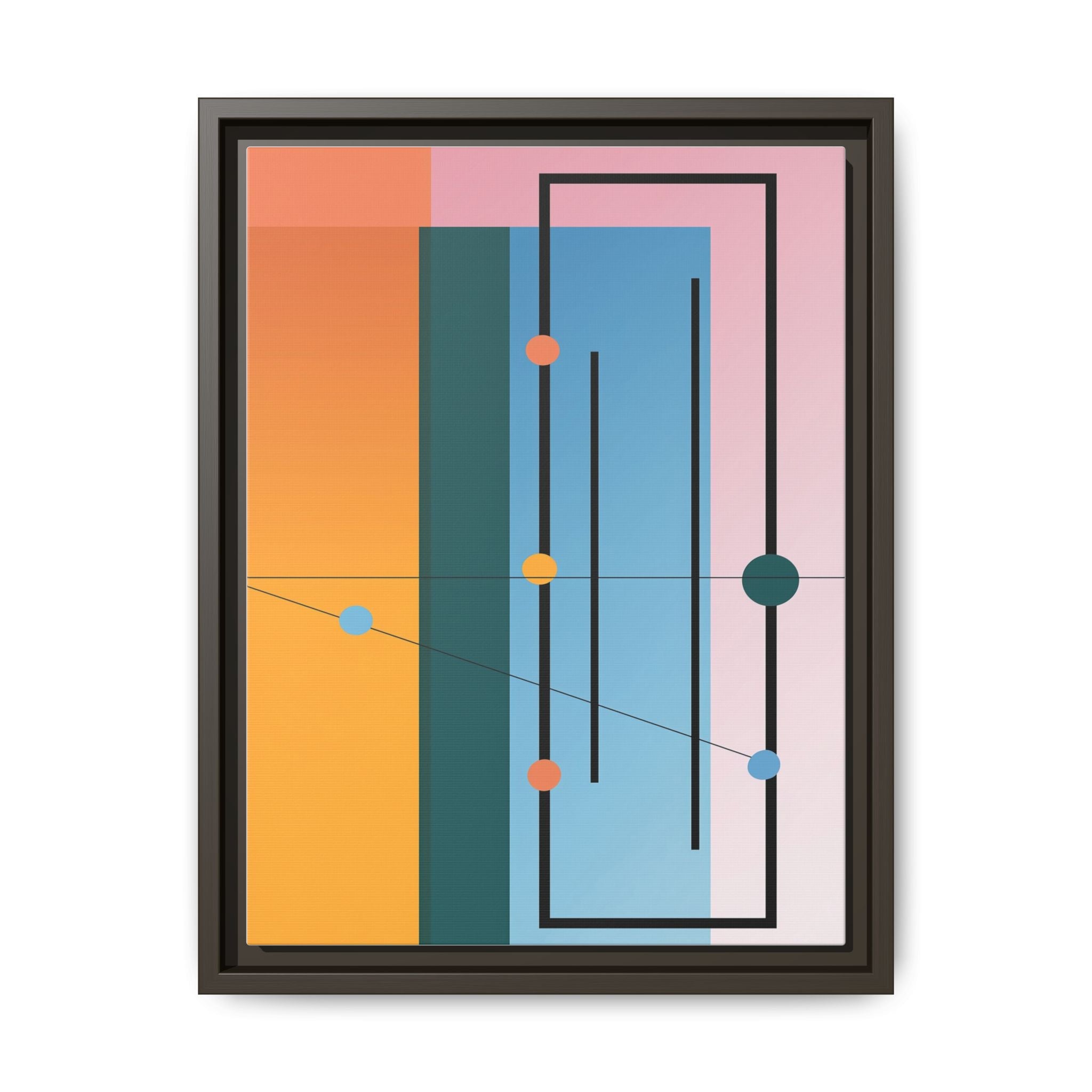 Geometric Harmony: Constructivist Color Planes, Modernist Composition, Abstract Spatial Rhythm   |   Custom Orders Accepted