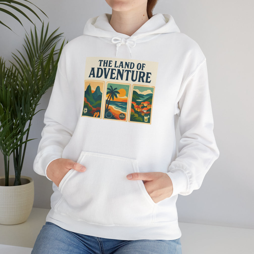 Rio De Janeiro Themed - Unisex Heavy Blend™ Hooded Sweatshirt