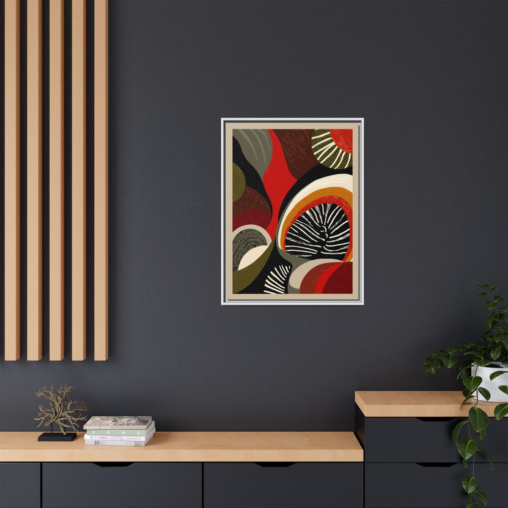 Geometric Rhythm: Abstract Composition, Mid-Century Modern Art, Radial Design Inspiration   |   Custom Orders Accepted